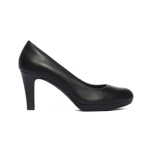 CLARKS 129359 VIOLA BLACK LEATHER Decollete Donna 