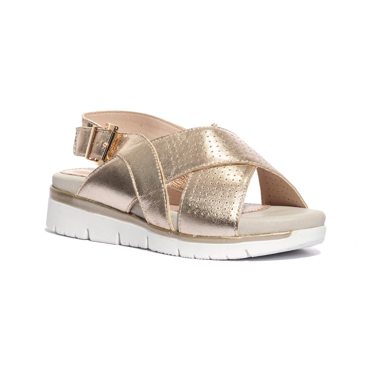LARA SHOES 21034 PLATINO Sandali Donna 