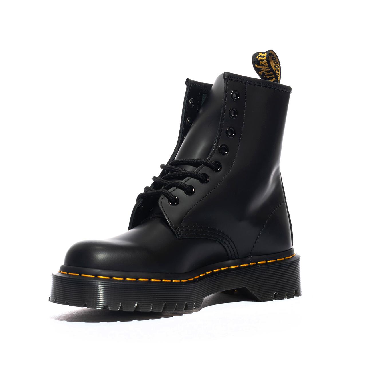 DR MARTENS 25345001 BLACK Anfibi Donna 