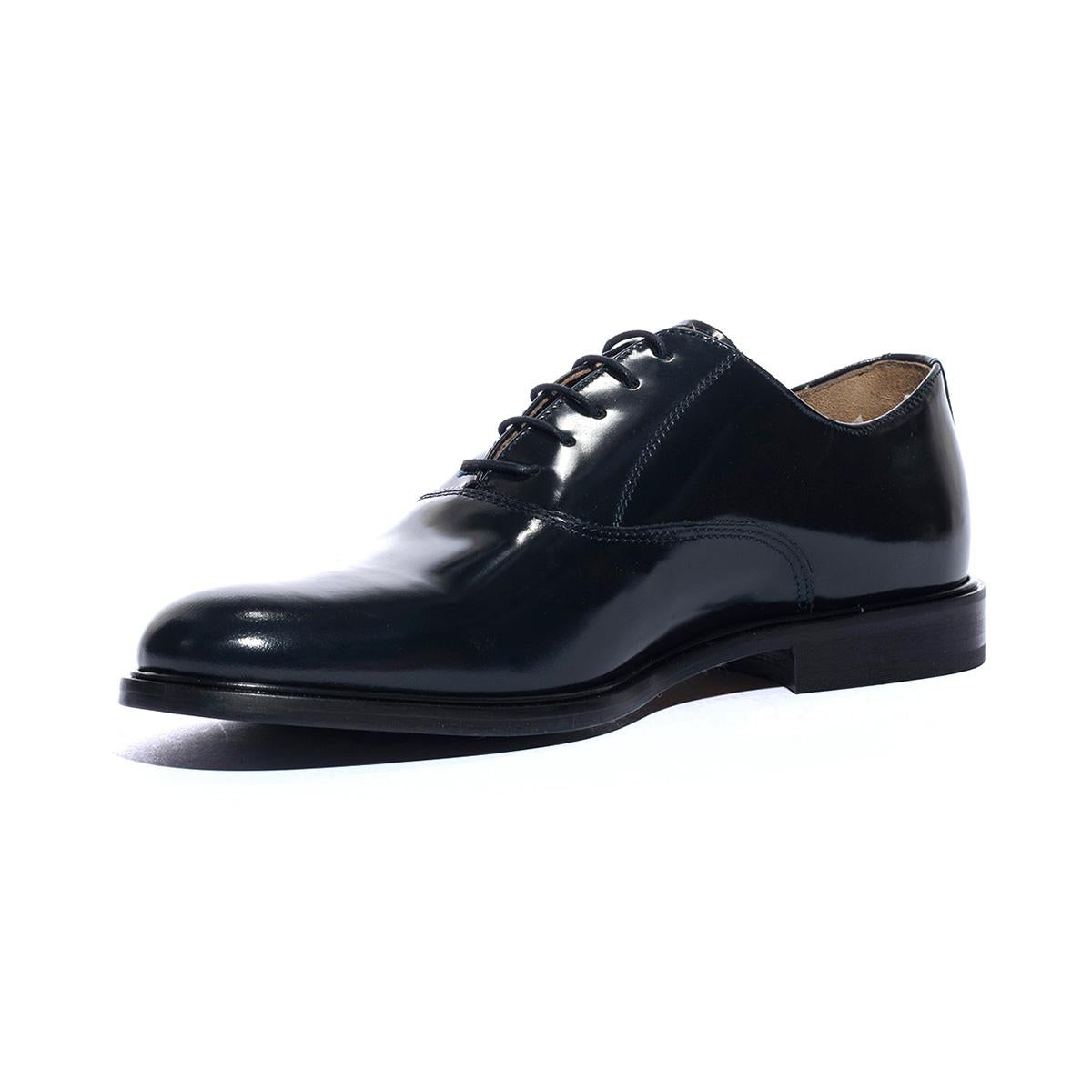 GALLUCCI 1965 FRANCESINA LISCIA BLU Stringate Uomo 
