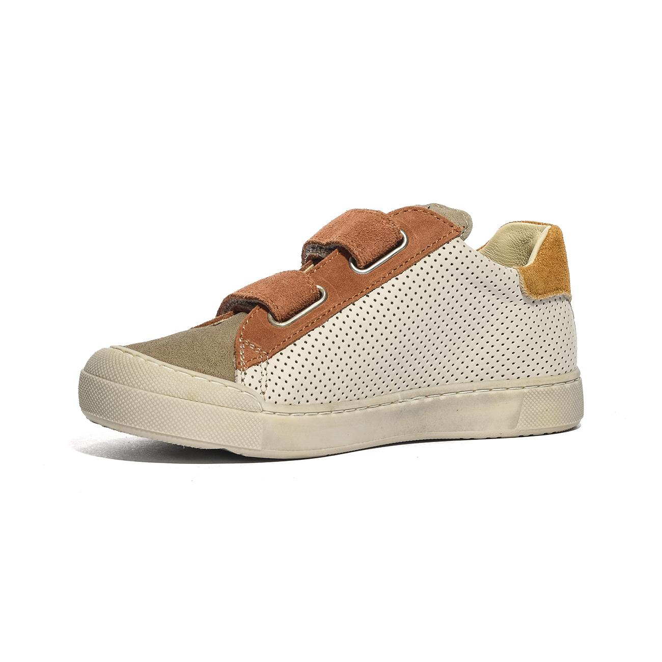 NATURINO 0012014879.17.4D13 TAUPE.ROOIBOS Sneakers Bambino 