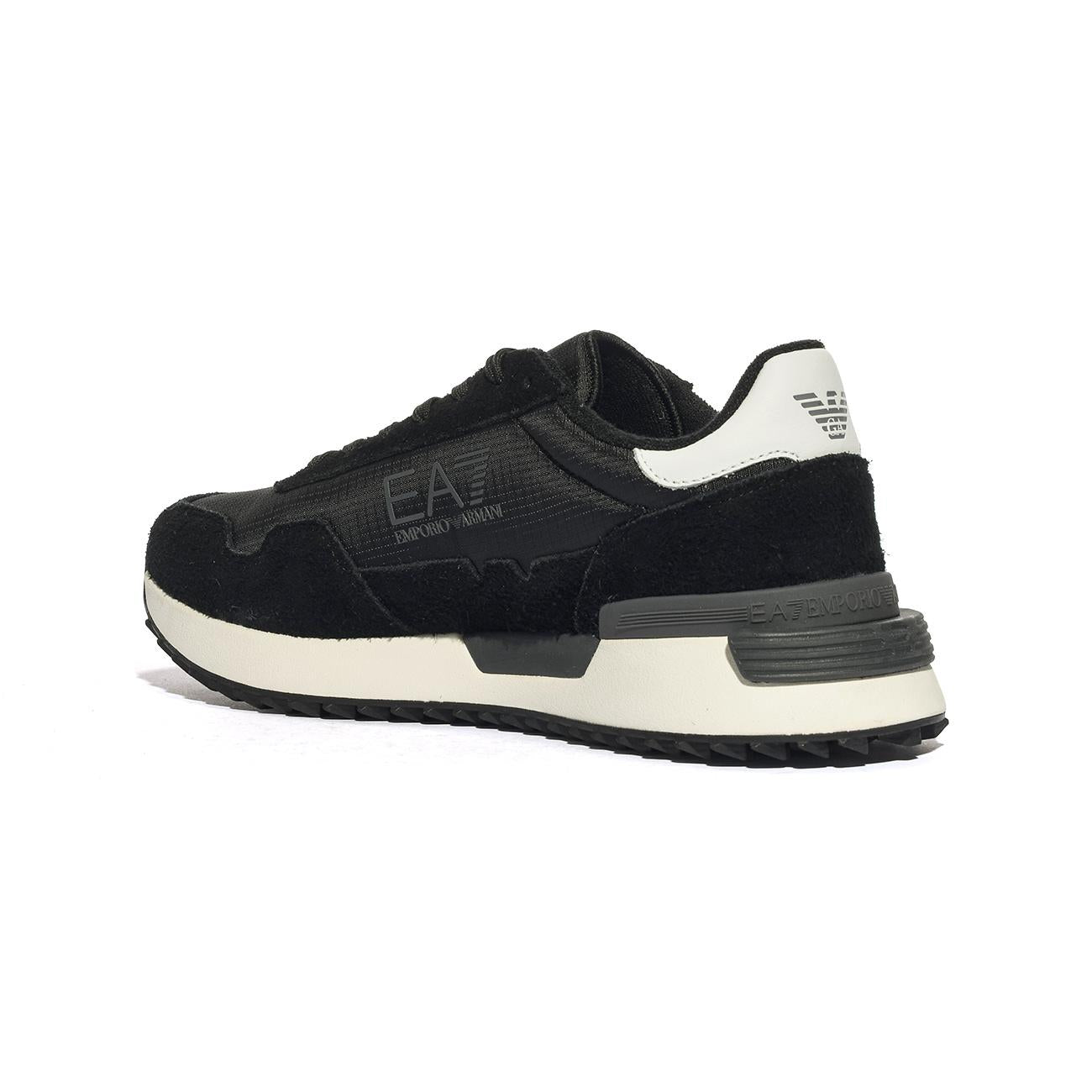 ARMANI 7X000380 BLACK WHITE Sneakers Uomo 