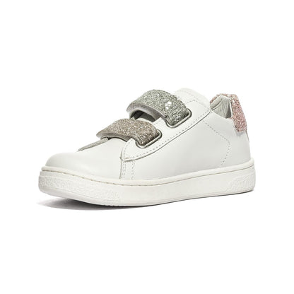 NATURINO 0012017507.07.1N17 WHITE.SAGE.ROSE Sneakers Bambina 