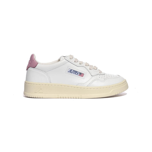Sneakers Autry Aulwll88 Bianche Rosa AULWLL88WHTPOLIGNAC AUTRY