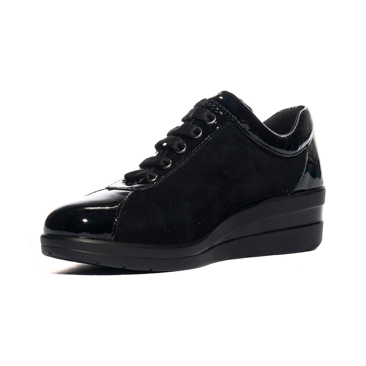 VALLEVERDE 36204 SUEDE BLACK Sneakers Donna 