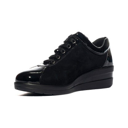 VALLEVERDE 36204 SUEDE BLACK Sneakers Donna 