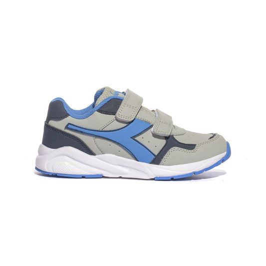 Sneakers Diadora FALCON 5 SL JR V Grigie 101182108SILVER DD PALACE BLUE DIADORA