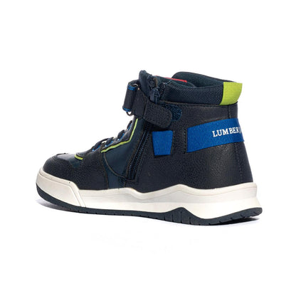 LUMBERJACK SB92501-001 NAVY BLUE CC001 Sneakers Bambino 