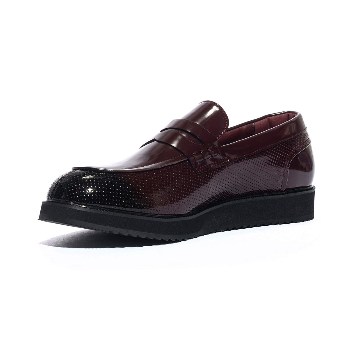 SOLO SOPRANI MO810 BORDEAUX Mocassini Uomo 