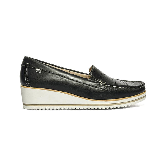 VALLEVERDE 11208 NERO Mocassini Donna 