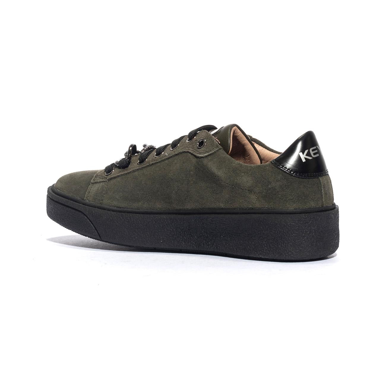 KEYS K8432 C.BLACK Sneakers Donna 