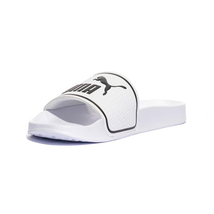 PUMA 384139-02 white Ciabatte Unisex Bambino 
