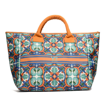 Y-NOT LPI005S6 ORANGE BORSA DA SPIAGGIA Donna 