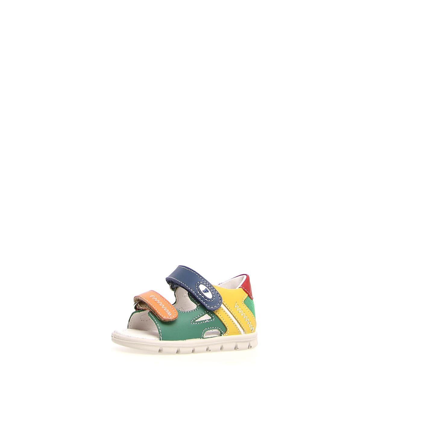 FALCOTTO 0011500997-01-1F33 GREEN-YELLOW-RED Sandali Bambino 